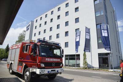 Schmorendes Enfeutungsgeraet loest Brandalarm im Hotel in Leinfelden-Echterdingen aus